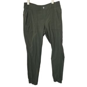 Athleta Women Nylon Jogger Pants Sz 6 Stretch Hiking Activewear Gorpcore Granola